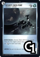 Security Check Point - Foil